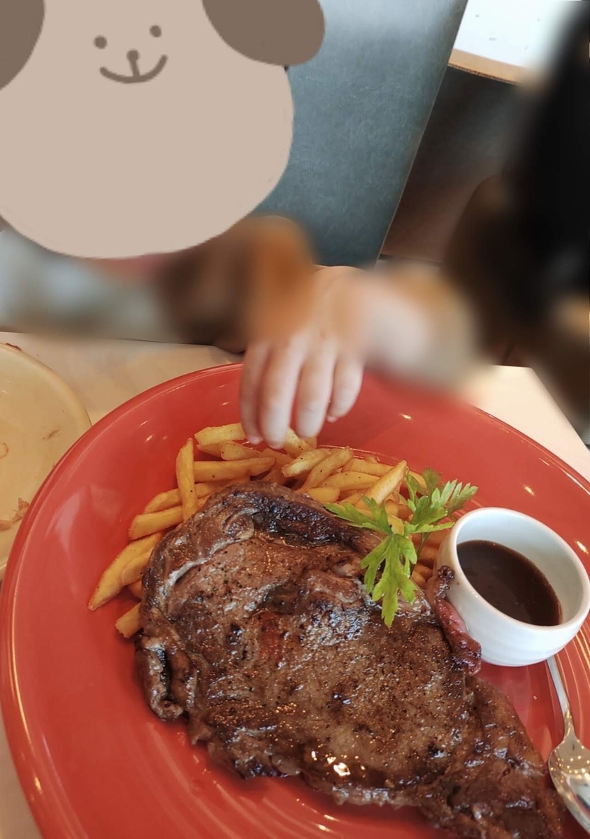 WP PIZZA BY WOLFGANG PUCK 横浜ランドマークプラザ店♪ リブアイステーキ