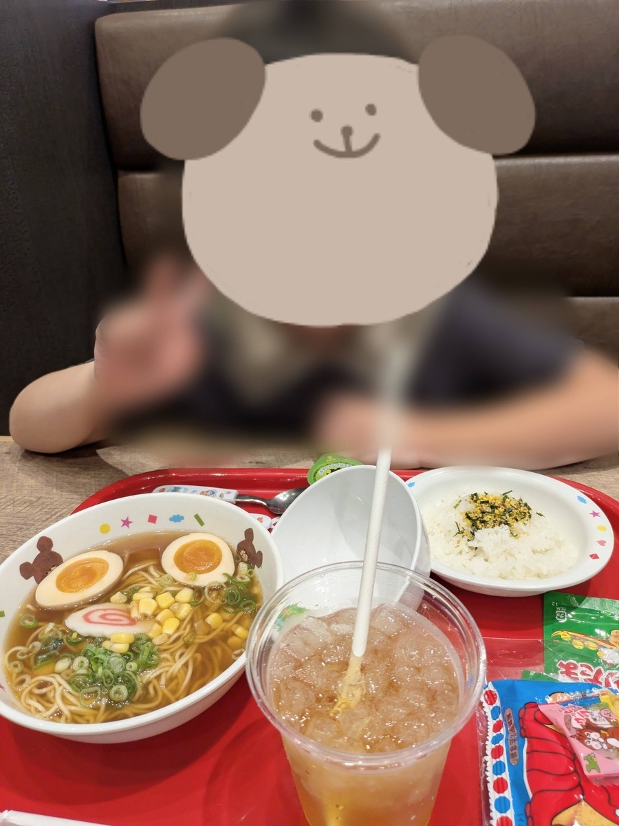 京都北白川ラーメン魁力屋 キッズメニュー
