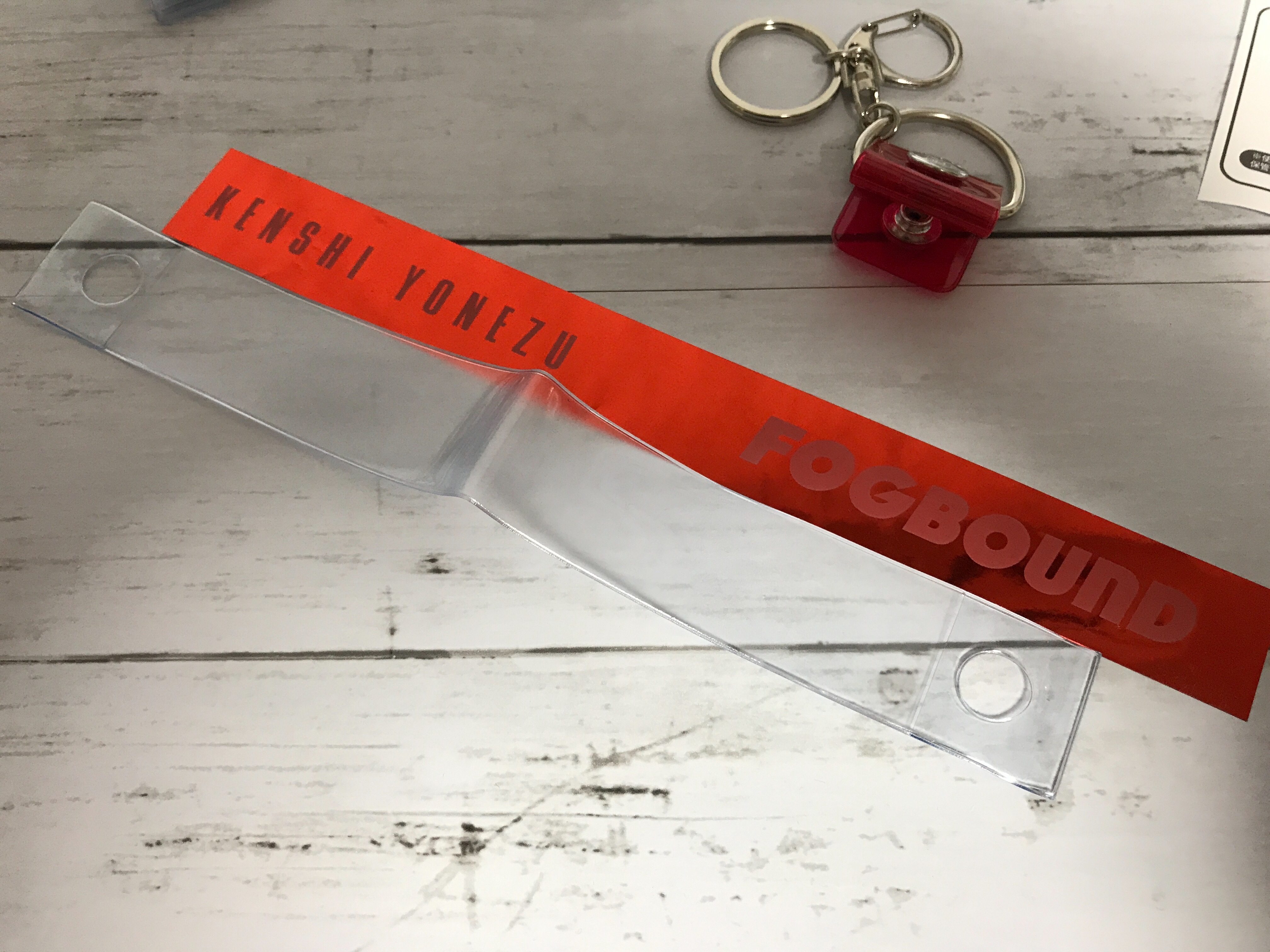 米津玄師 HYPE ＆ FOGBOUND銀テ タワレコ 銀テープ キーホルダー付 ライブレポ③※追記あり | マナのひとりごと