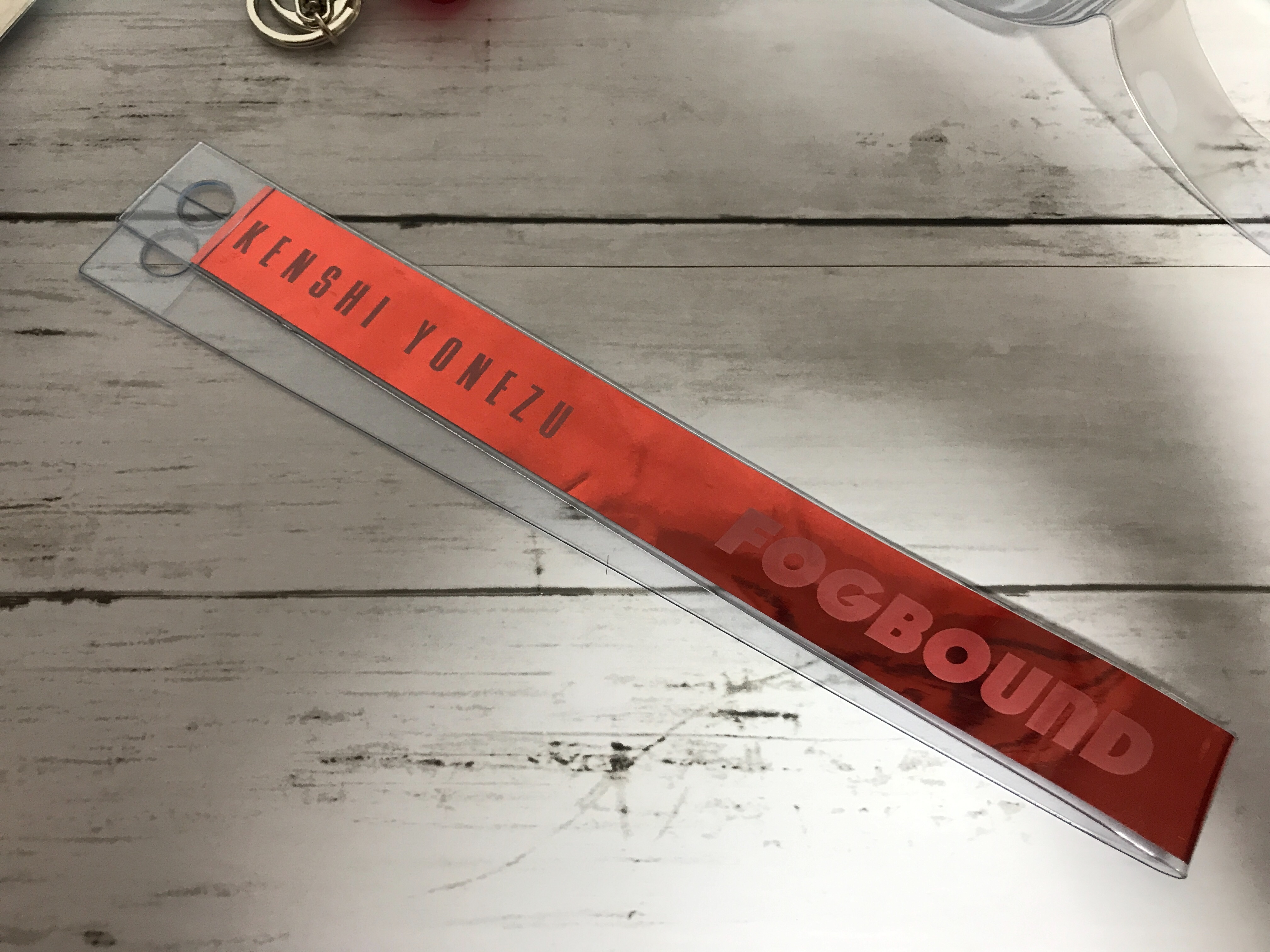 タワレコ 銀テープキーホルダーを使用した銀テープアレンジ