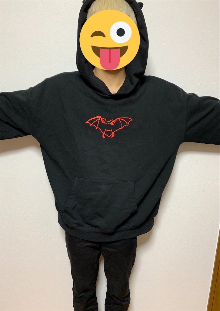 新品正規品 こうもりパーカーMの通販 by kyoji's shop|ラクマ