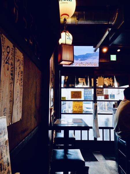 武蔵小金井、柳田屋店内