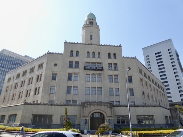 横浜税関本関庁舎の外観を撮った写真