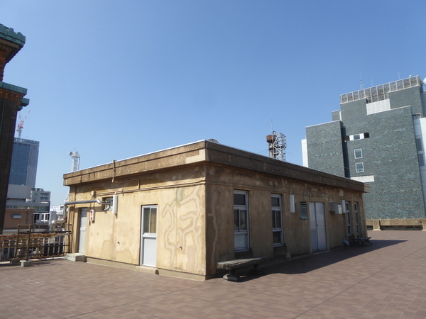 横浜県庁舎屋上の写真