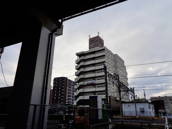 高崎駅近くのビジネスホテルを撮った写真