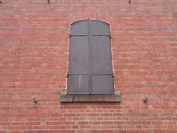 前橋駅近くにある、レンガづくりの倉庫