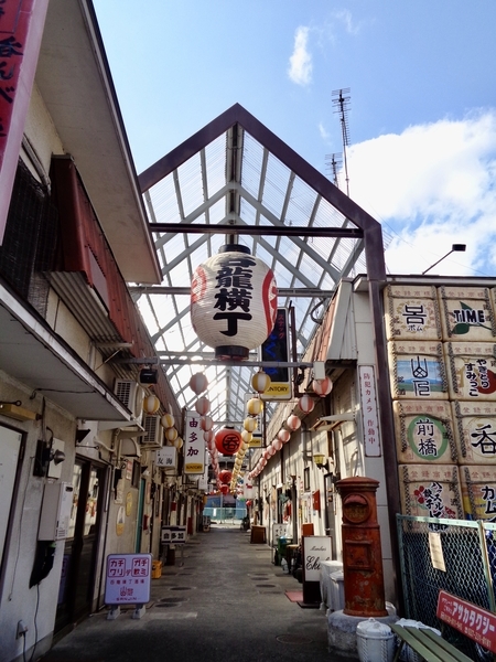 前橋市、呑竜仲店通りの写真
