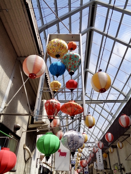 前橋市、吞竜仲店通りの写真