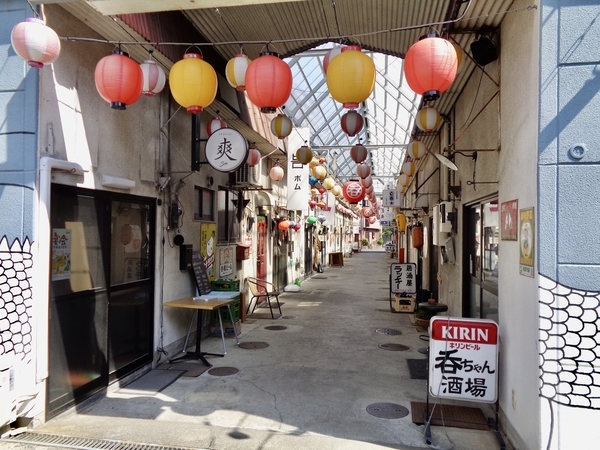 前橋市、呑竜仲店通りの写真