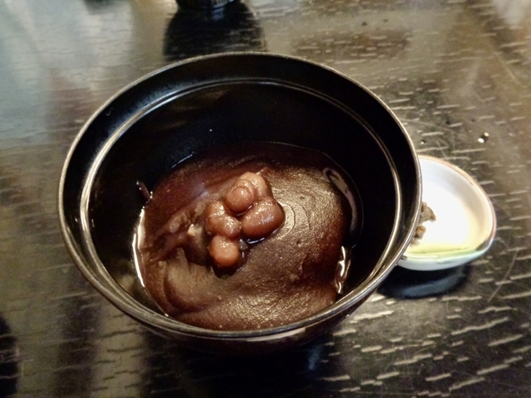 「竹むら」の粟善哉の写真