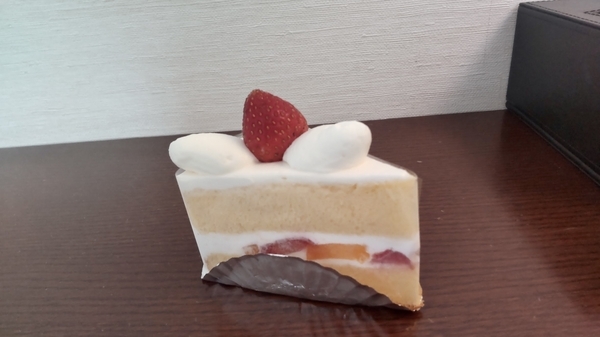いちごのショートケーキの写真