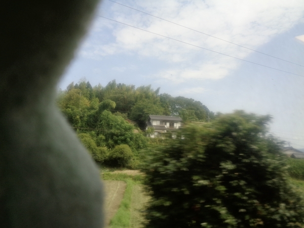 サンライズ出雲の車窓写真