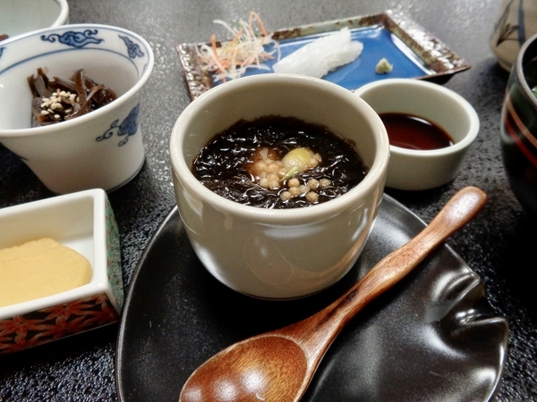 温泉津名物、のりじる。