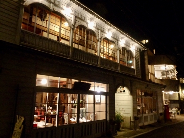 夜の温泉津を撮った写真