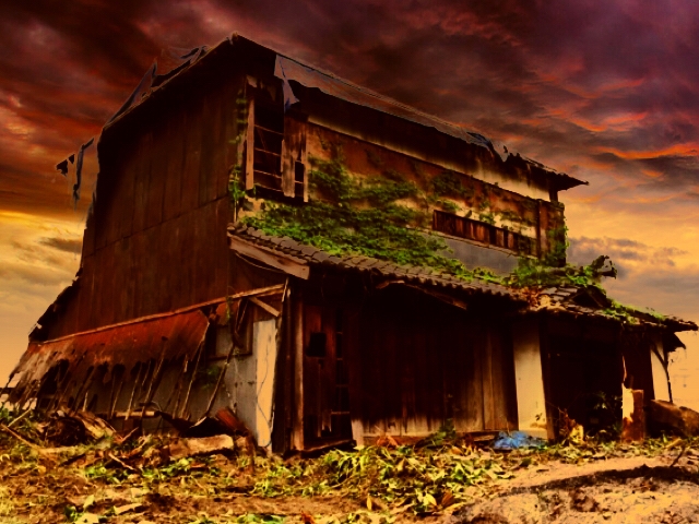 無職が住む実家 チク50deボロ家 をさらに極めたボロ家があったなんて なまけろぐ