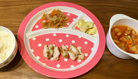 離乳食完了期 幼児食 お肉の日の献立集 １歳5ヶ月