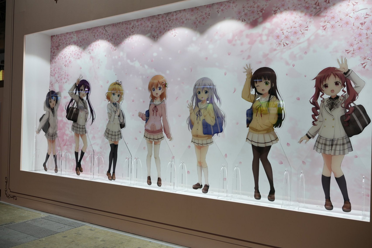 ご注文はうさぎですか？10thAnniversary等身大アクリルスタンド メグ ご注文はうさぎですか？10thAnniversary等身大アクリルスタンド メグ