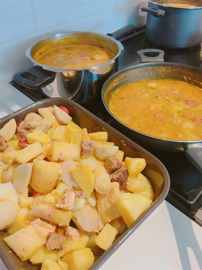 ドミニカ共和国の郷土料理SANCOCHO(サンコチョ)の作り方 ドミニカ共和国の郷土料理SANCOCHO(サンコチョ)の作り方