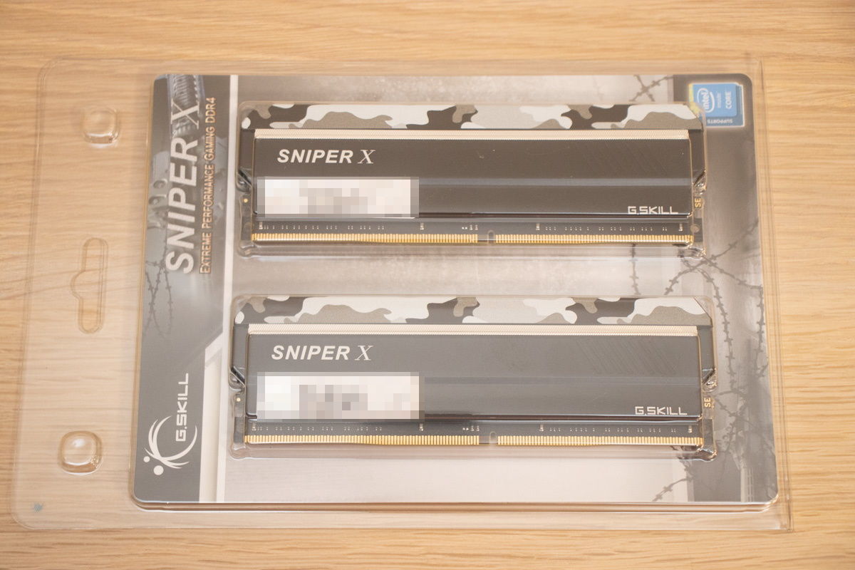 G Skill F4 3600c19d 32gsxwb Ddr4 3600 32gb 16gbx2枚組 を買ってみた Popup Mlv