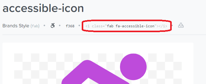 FontAwesomeのコード