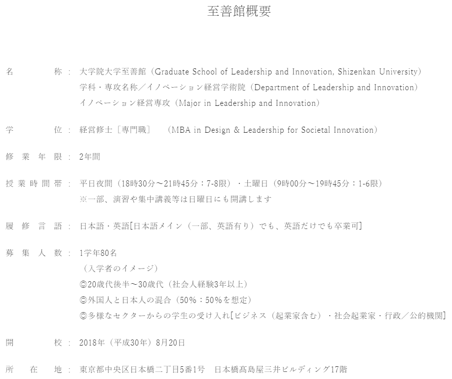 本当に入って良かった Mbaスクール 至善館 の素晴らしさを伝えたい Part1 ポジティブビジネスハック 本当に入って良かった Mbaスクール 至善館 の素晴らしさを伝えたい Part1 ポジティブビジネスハック