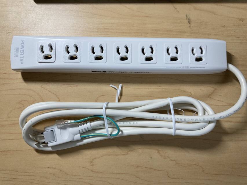3P電源タップ