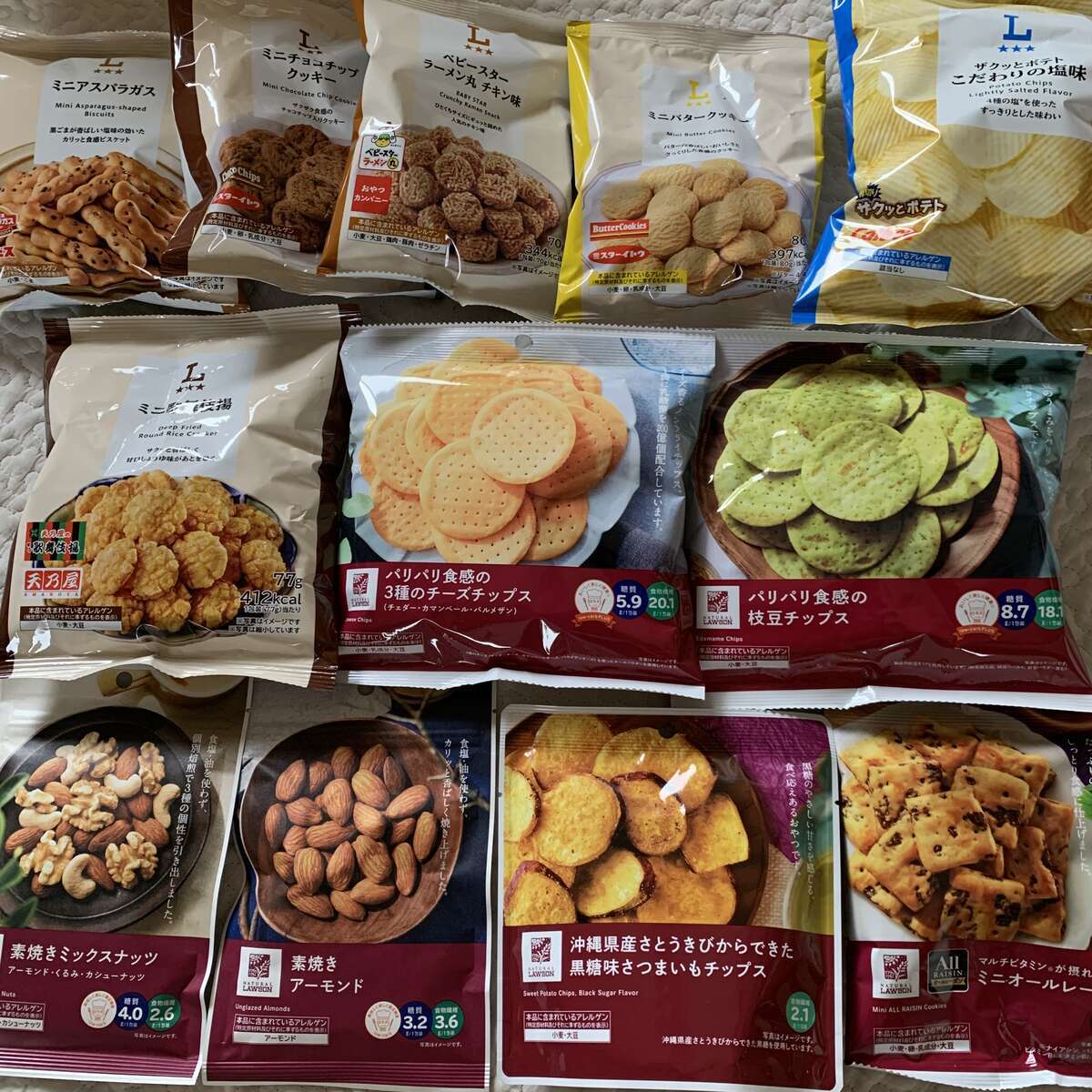KDDI株主優待のローソンお菓子セット