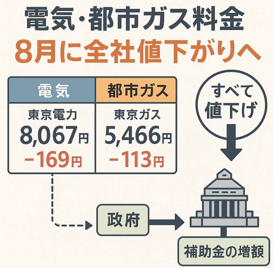 100円ずつ毎日値下げ!!!早い者勝ちSALE!!【都市ガス】 電気・都市ガス料金が8月に全社値下がりへ - 雑記ブログ
