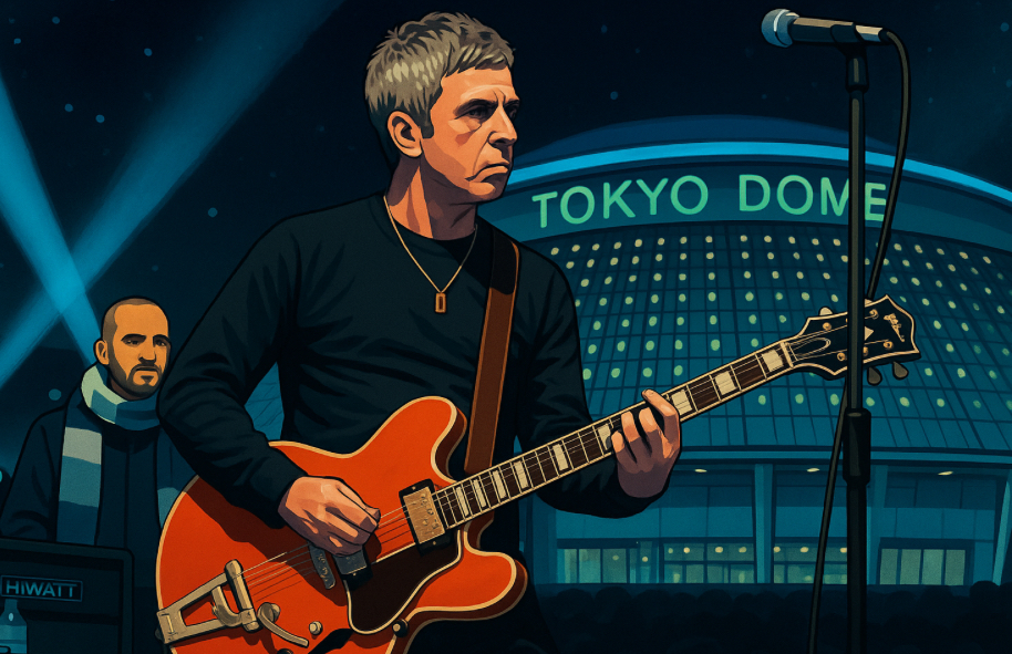 オアシス再結成ツアー「Oasis Live '25」東京ドームに到達 兄弟の手