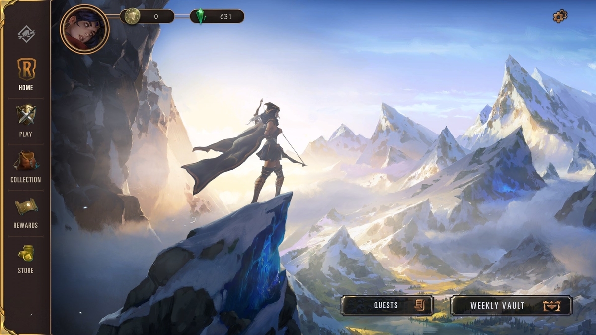 Legends of Runeterra User Interface First Impressions - potwasher’s blog