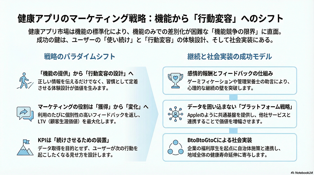 健康アプリは「機能」で選ばれない時代へ──行動変容と継続を生むマーケティングの新常識」 - マーケティングブログ | パワー・インタラクティブ