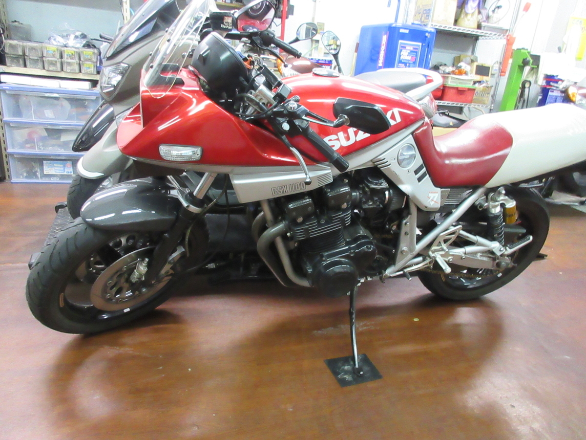 GSX-Sリアブレーキオーバーホール - POWER STATION STAFFのつれづれ日記