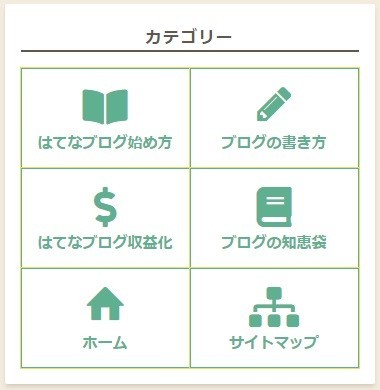 カテゴリー一覧/サイドバー