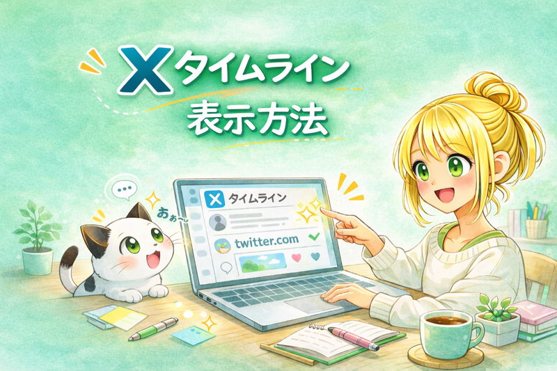 Xタイムラインの貼り方