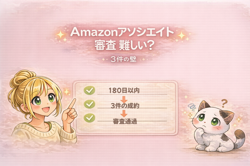 Amazonアソシエイト審査は難しい?
