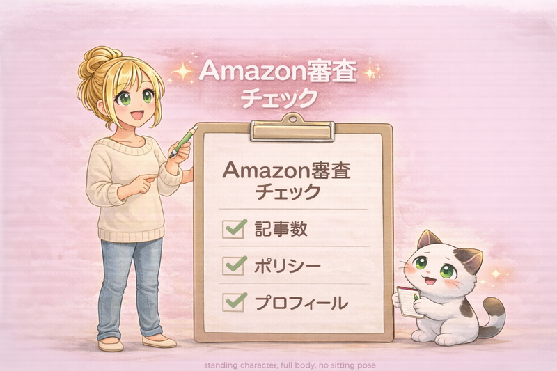 Amazonアソシエイト審査の条件