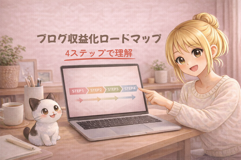 はてなブログの収益化ロードマップ