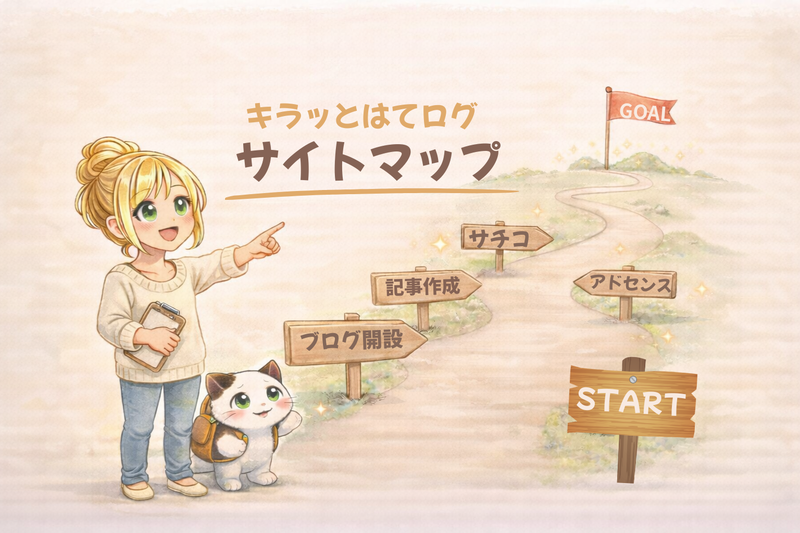 キラッとはてログのサイトマップ