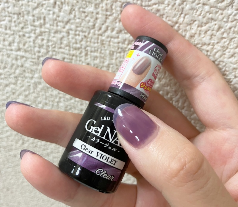 セリアのクリアカラージェル