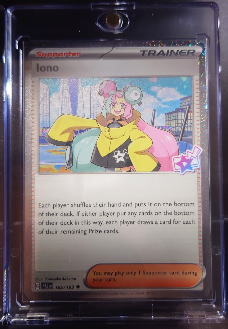 ナンジャモ トレーナーカード ホロ