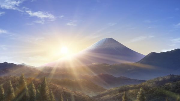 映画『ゆるキャン△』の富士山のシーン