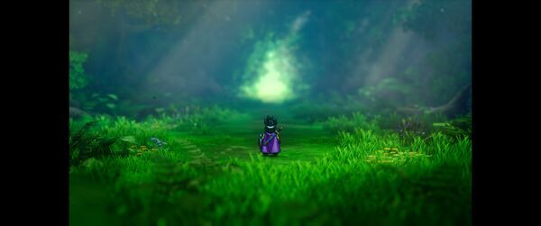 ドラゴンクエスト3の森の風景