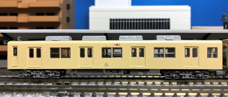 鉄コレ 東武8000系 8111F（セイジクリーム塗装）入線！ - 休日の