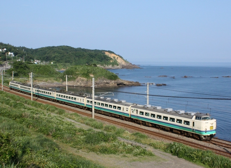 トミックス　485系　北越・雷鳥・白鳥カラー【上沼垂色】 トミックス 98216 485系特急電車 上沼垂色・白鳥 基本セットB 5