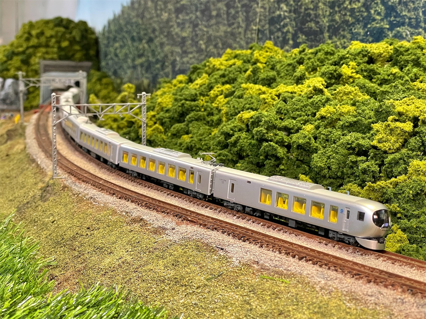 TOMIX 24系25形(銀帯)はやぶさ編成 - 休日の屋根裏