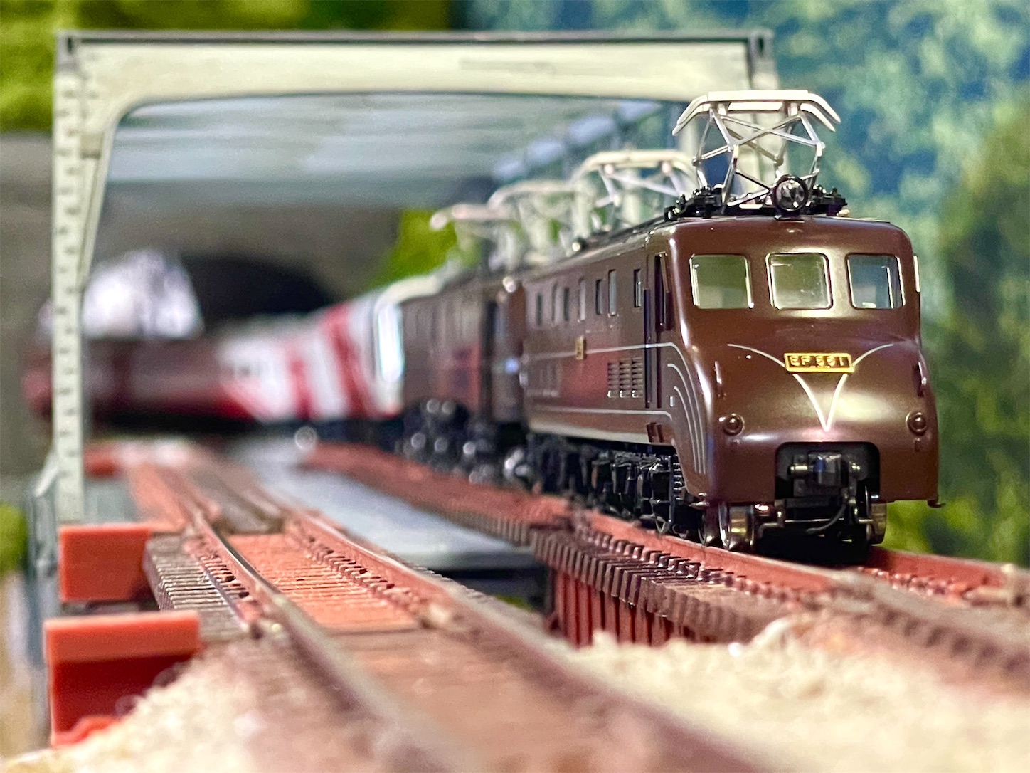 KATO EF55 高崎運転所ムーミン来た❗️ - 休日の屋根裏