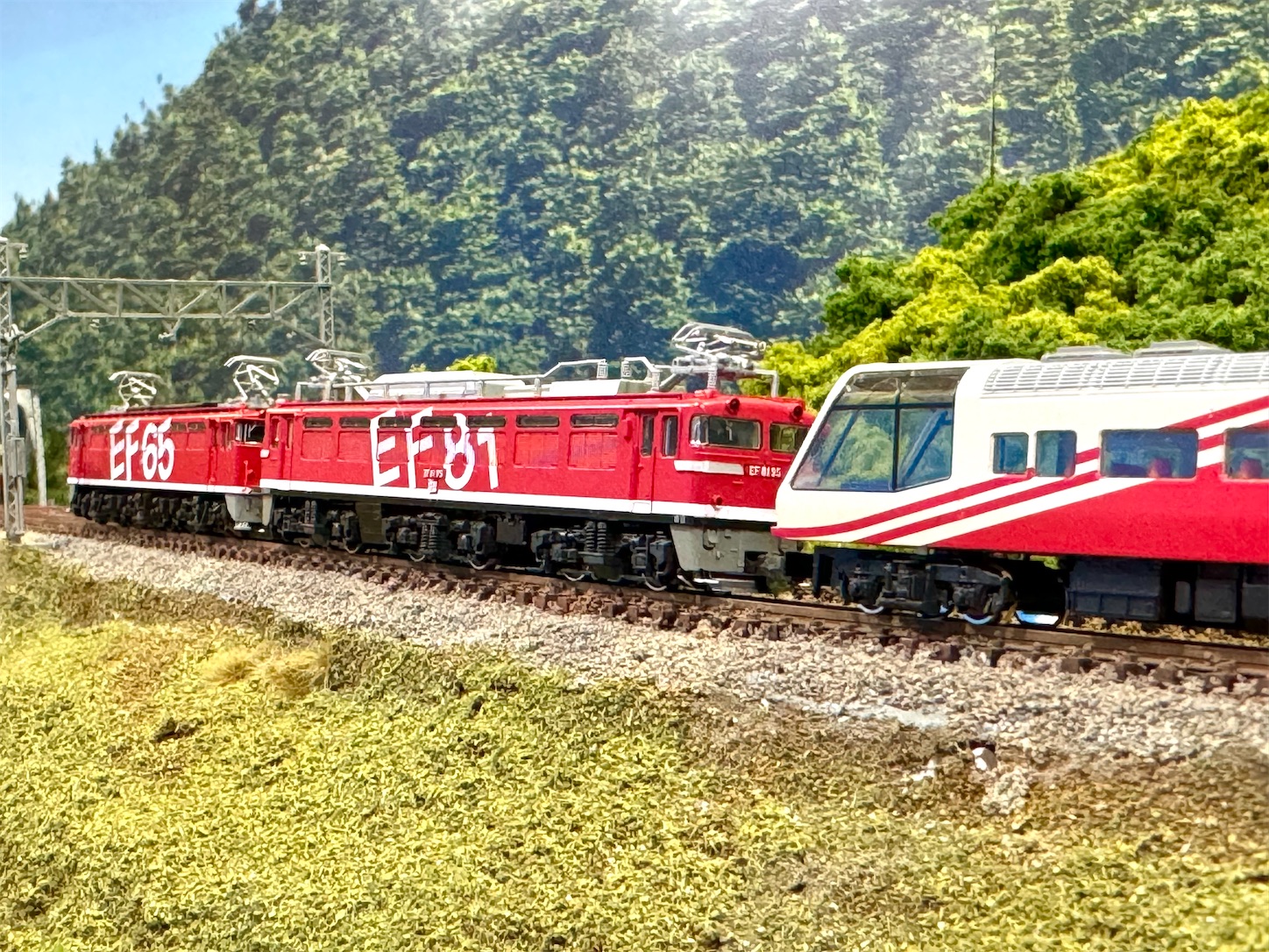 KATO EF65-1118 「ゲッパ」で再現 急行銀河ほか - 休日の屋根裏