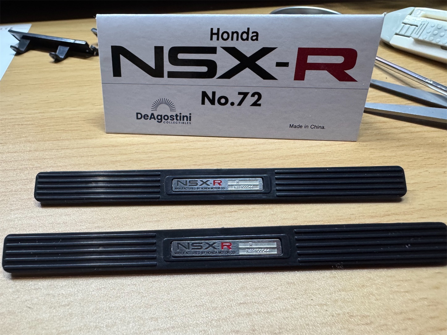 週刊NSX-R 70〜73号 デアゴスティーニ - Pre Miniature Motors