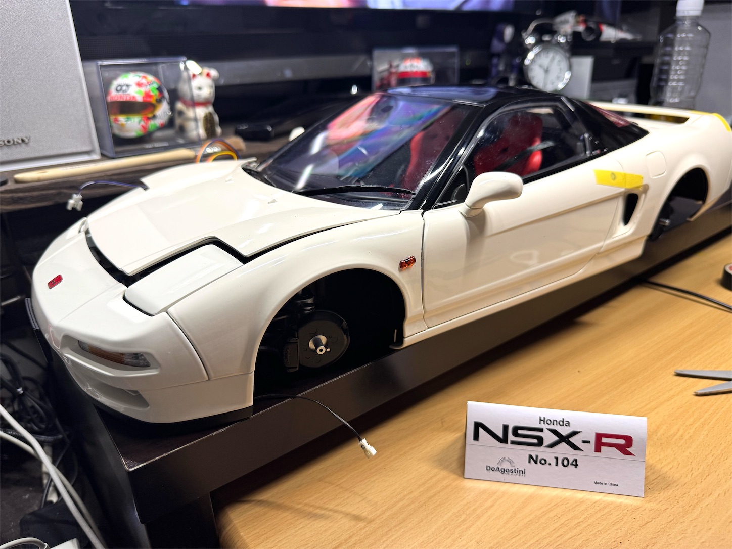 週刊NSX-R 101〜104号 デアゴスティーニ - Pre Miniature Motors