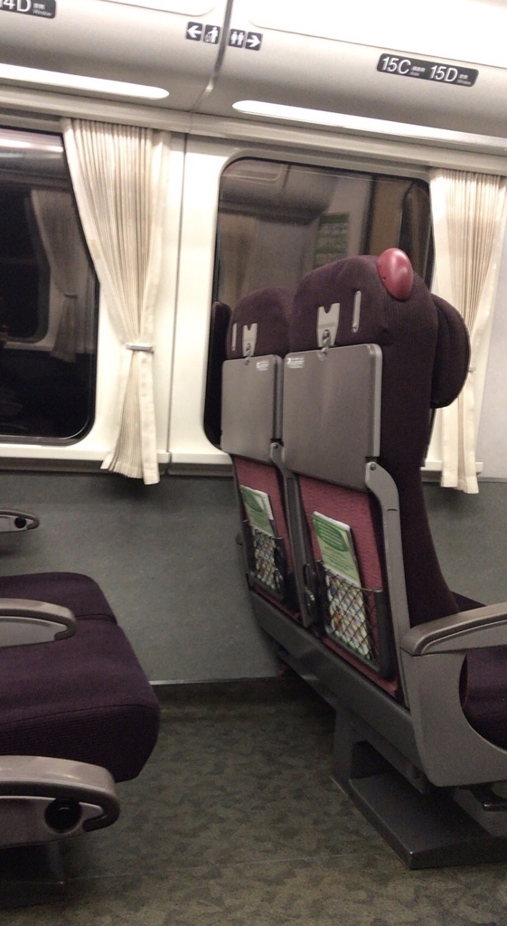 JR車内の写真